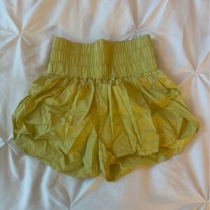 FP Movement by Free People Yellow Athletic Shorts